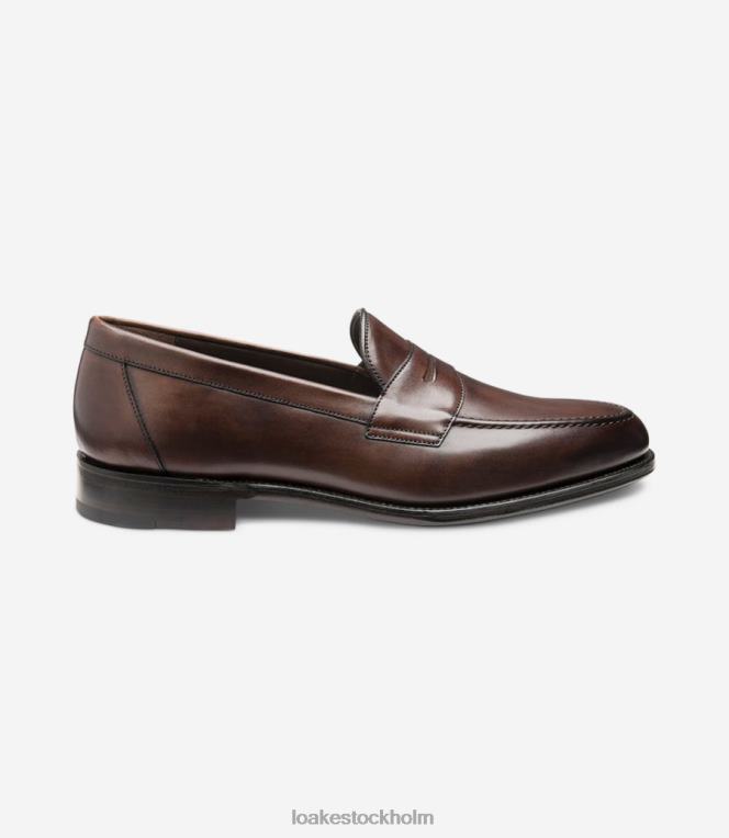 Loake avenbok loafers bränd valnöt X288N46