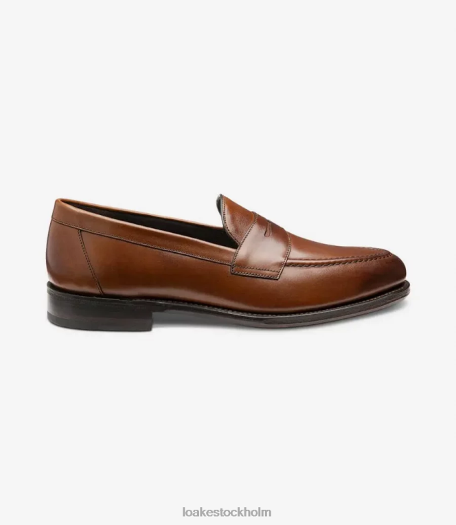 Loake avenbok loafers mahogny X288N45