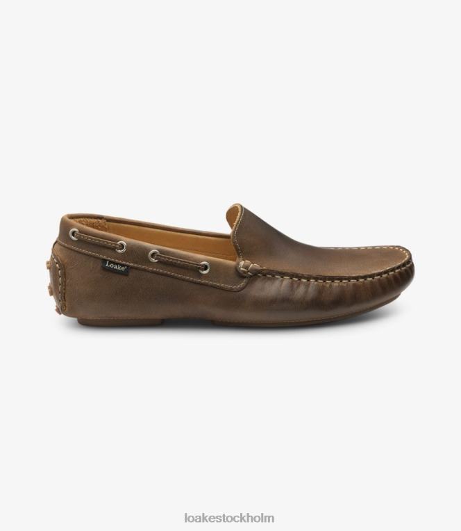 Loake donington loafers brun nubuck X288N74