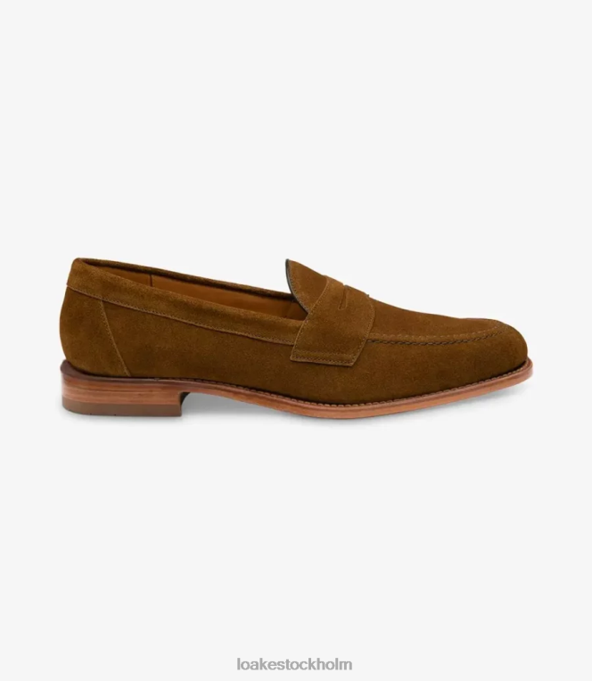 Loake kejserlig loafers brun mocka X288N52