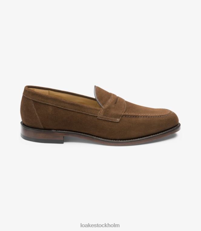 Loake kejserlig loafers brun mocka X288N55