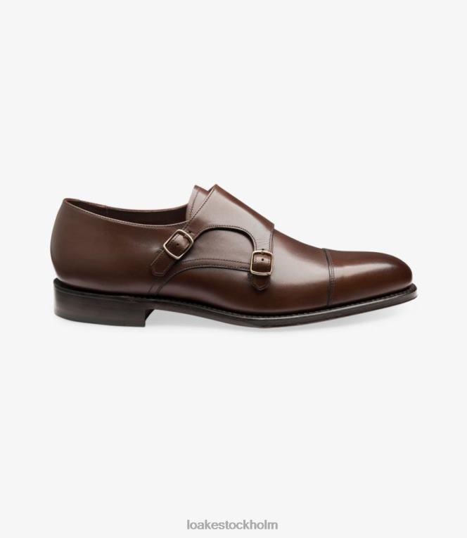 Loake kanon munkskor mörkbrun X288N199