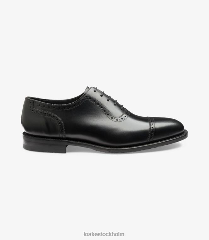 Loake flotta semi brogues svart X288N172