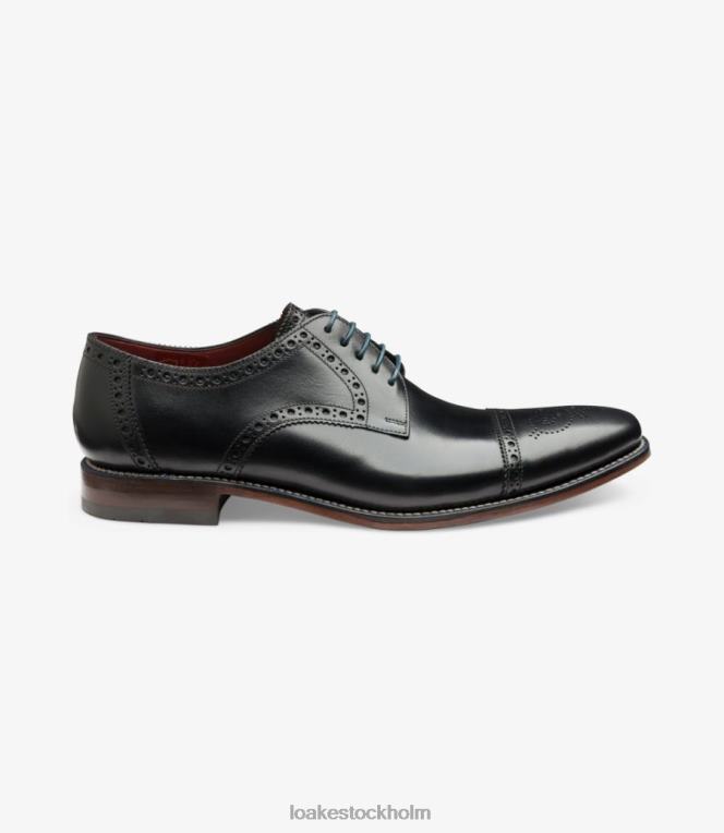 Loake foley semi brogues svart X288N178