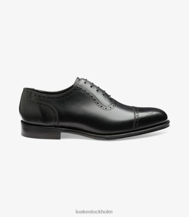 Loake strå semi brogues svart X288N170