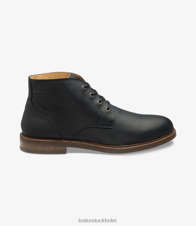 Loake gilbert stövlar marinblå nubuck X288N120