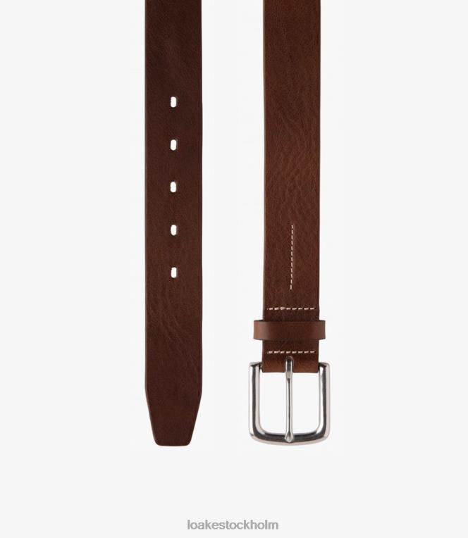 Loake cheltenham bälte Tillbehör mörkbrun X288N214