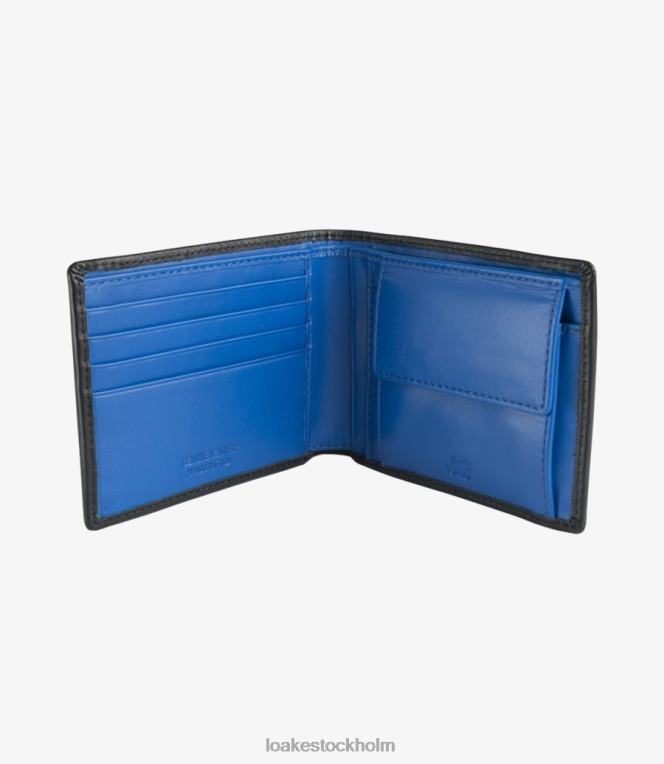 Loake barclay plånbok läder svart X288N236