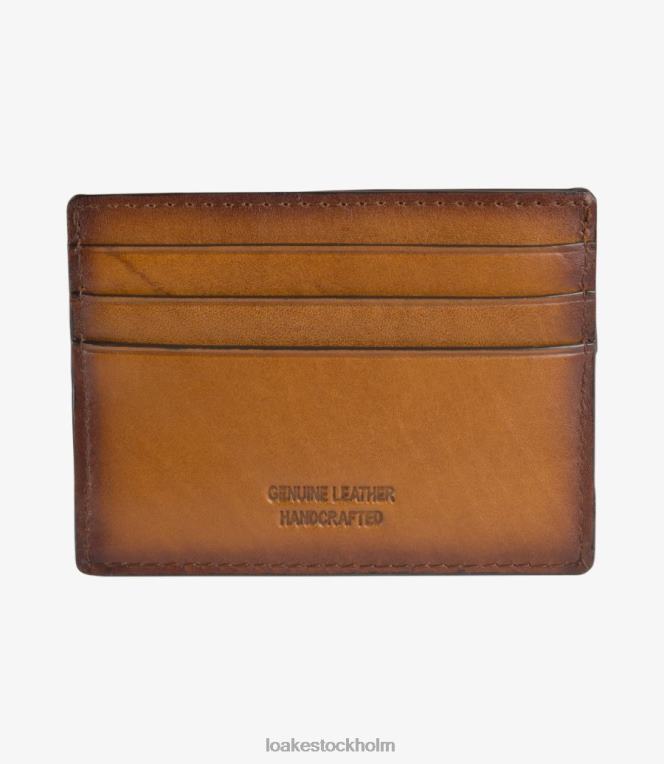 Loake sterling korthållare läder brun X288N239